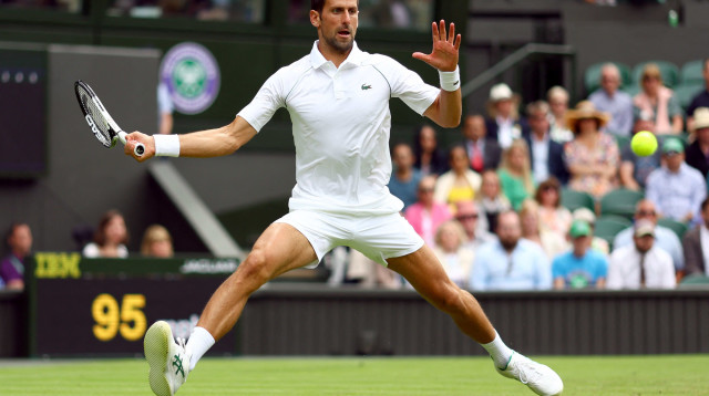 טיול בדרך לסיבוב הבא. דג'וקוביץ' (צילום: רויטרס)