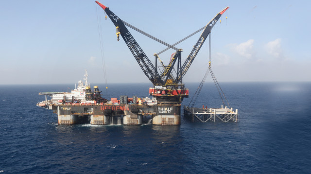 אסדת לווייתן2 צילום מרק ישראל סלם (צילום: מרק ישראל סלם)