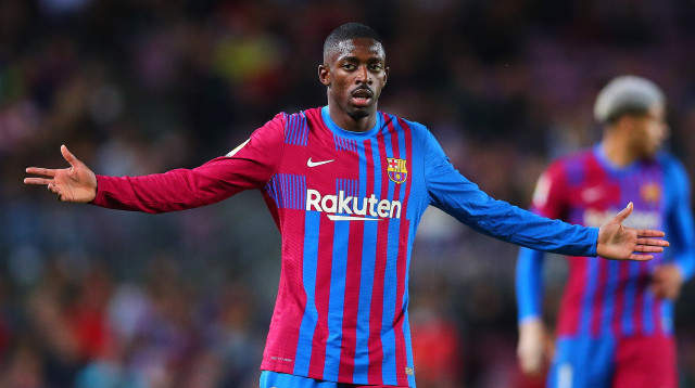 ברצלונה אובדת עצות. דמבלה (צילום: GettyImages, Eric Alonso)