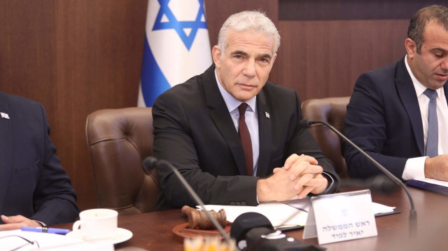 יאיר לפיד (צילום: מרק ישראל סלם, פול)