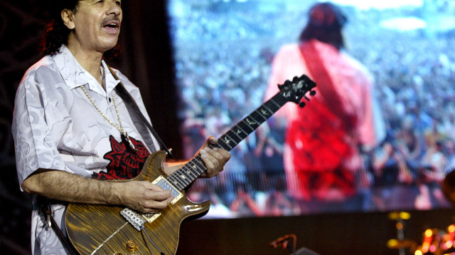 קרלוס סנטנה (צילום: REUTERS / David W Cerny DWC/JV)