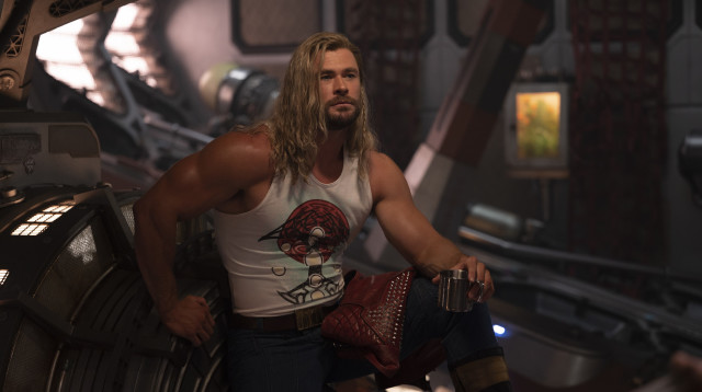 כריס המסוורת', מתוך "ת'ור: אהבה ורעם" (צילום: באדיבות פורום פילם)