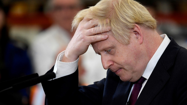 בוריס ג'ונסון (צילום: REUTERS/Toby Melville)