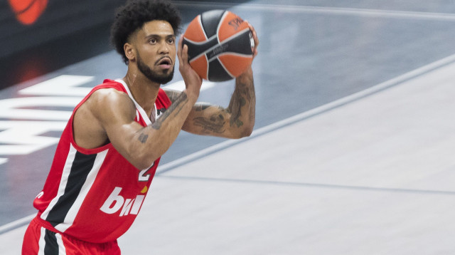 טיילר דורסי, שחקן אולימפיאקוס (צילום: GettyImages, Nikola Krstic/MB Media)