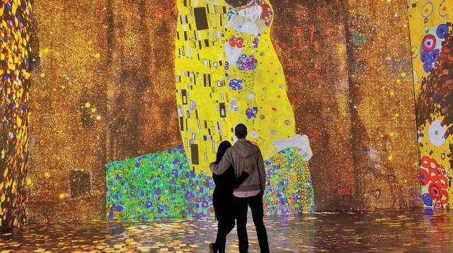 KLIMT כשמדע פוגש אומנות במדעטק  (צילום: Javier Naval)