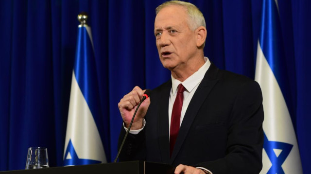 בני גנץ (צילום: אבשלום ששוני)