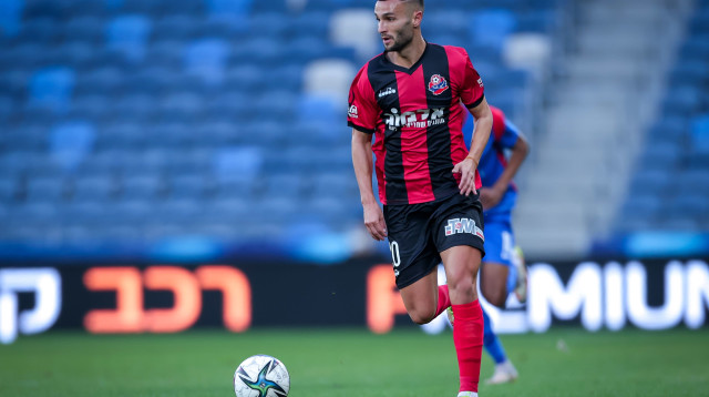 סער פדידה שחקן הפועל חיפה (צילום: מאור אלקסלסי)