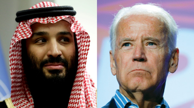 ג'ו ביידן, מוחמד בן סלמאן (צילום: רויטרס)