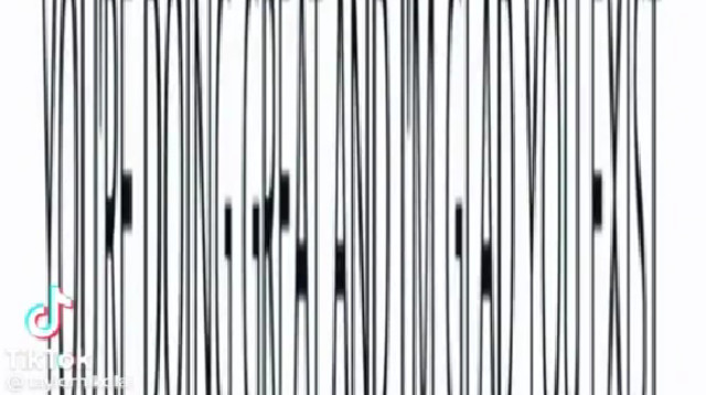 אם תעקבו אחר ההנחיות, תצליחו לקרוא את המילים (צילום: מתוך טיקטוק)