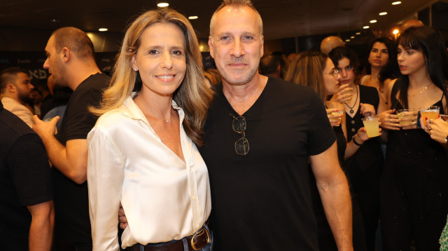 אביתר נשר ושרון כידון (צילום: רפי דלויה)