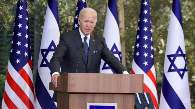 ג'ו ביידן (צילום: REUTERS/Evelyn Hockstein)