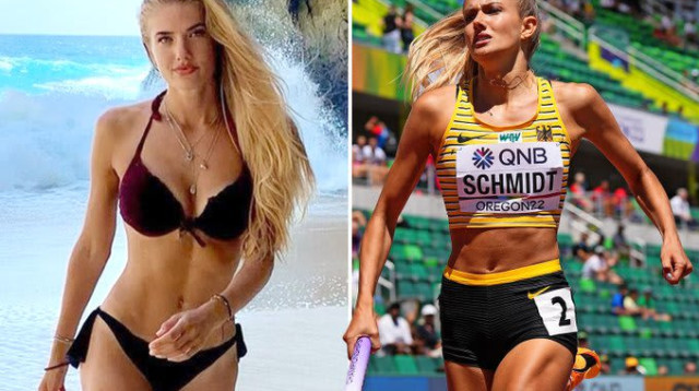הרצה הגרמנייה אליסה שמידט (צילום: GettyImages, אינסטגרם)