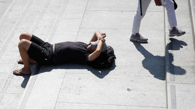 גל חום קיצוני (צילום: רויטרס)