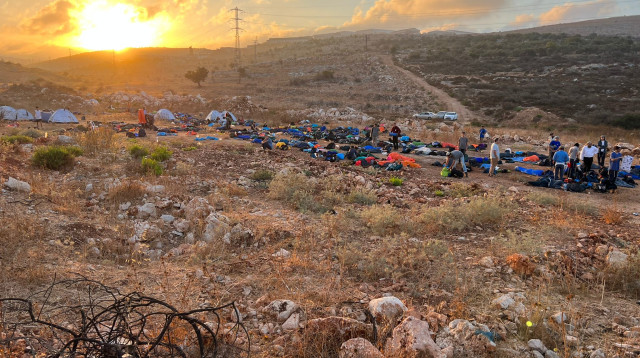 הקמת מאחזים ביהודה ושומרון (צילום: דוברות נחלה תנועה להתישבות)