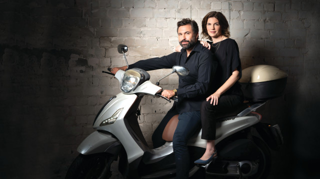 תמר זנדברג ואורי זכי (צילום: רמי זרגנר)