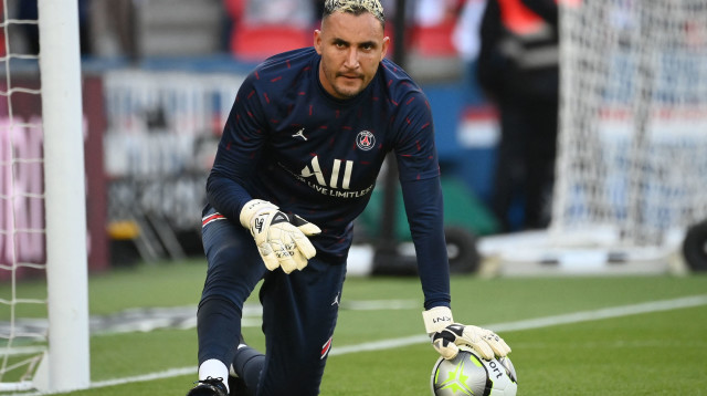 קיילור נבאס, שוער פריז סן ז'רמן (צילום: GettyImages, FRANCK FIFE/AFP)