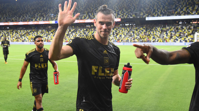 גארת' בייל, שחקן לוס אנג'לס FC (צילום: רויטרס)