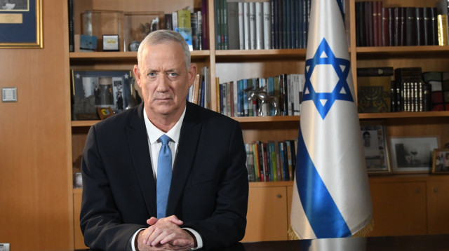 בני גנץ (צילום: ראובן קסטרו)