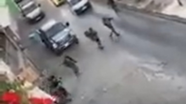 מתוך התיעוד (צילום: רשתות ערביות)