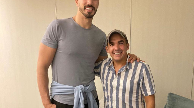 אנס קאנטר פרידום עם ג'סטין חיאט, מנכ"ל אופרציה בעמותת בני ציון (צילום: אתר רשמי, דוברות עמותת בני ציון)