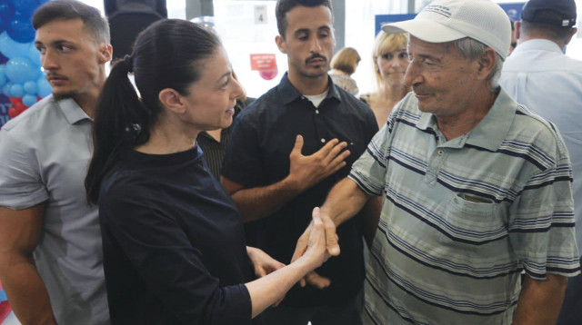 מירב מיכאלי בהשקת הרפורמה בתעריפי התחבורה (צילום: בועז אופנהיים, לע״מ )