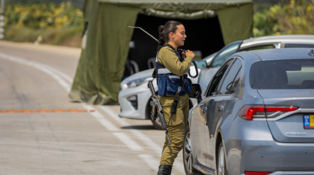 חסימות בעוטף  (צילום: פלאש 90)