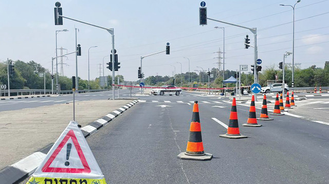 מחסומים קרדיט חדשות ביטחון שדה בטלגרם (צילום: חדשות ביטחון שדה בטלגרם)