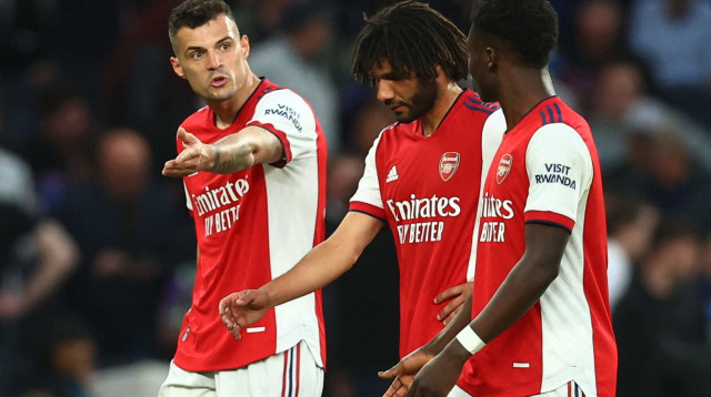 גרניט ג'אקה שחקן ארסנל (צילום: רויטרס)