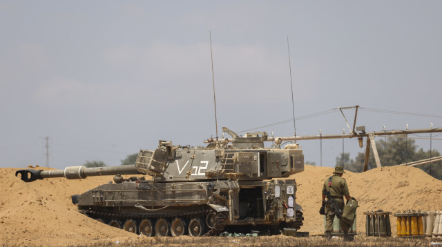 כוחות צה"ל ברצועת עזה, מבצע "עלות השחר" (צילום: Yonatan Sindel/Flash90)