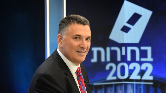 גדעון סער, אולפן וואלה! (צילום: ראובן קסטרו, וואלה!)