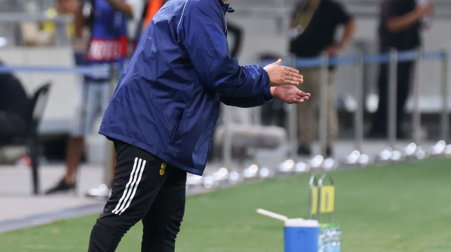 "המשחק לא הלך כפי שרצינו". בורגוס (צילום: דני מרון)