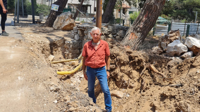 החפירות בגבעת התחמושת (צילום: דוברות גבעת התחמושת)