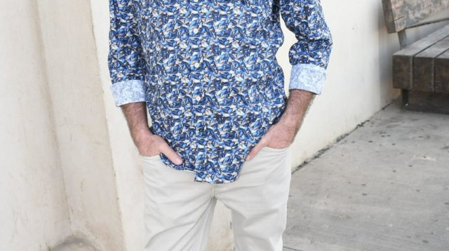 דני פרילנדר בחתונה של קטיה וליאור (צילום: אביב חופי)