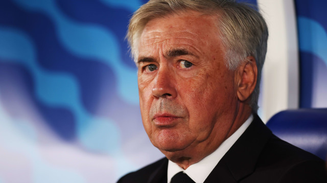 מאמן ריאל מדריד קרלו אנצ'לוטי (צילום: GettyImages, Alex Grimm)