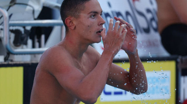 השחיין הרומני דויד פופוביץ' (צילום: רויטרס)