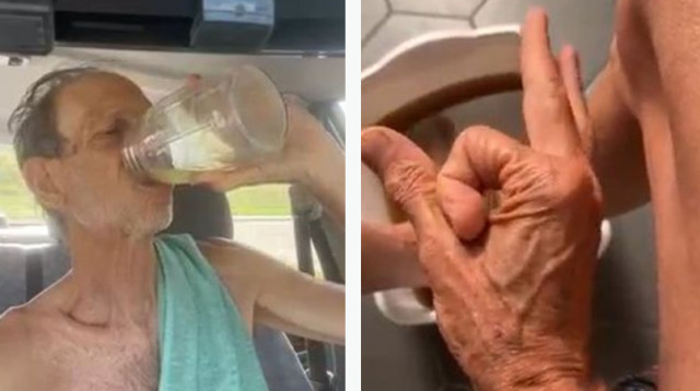 האח סייג, מעביר קורס על שתיית שתן (צילום: מתוך אינסטגרם)