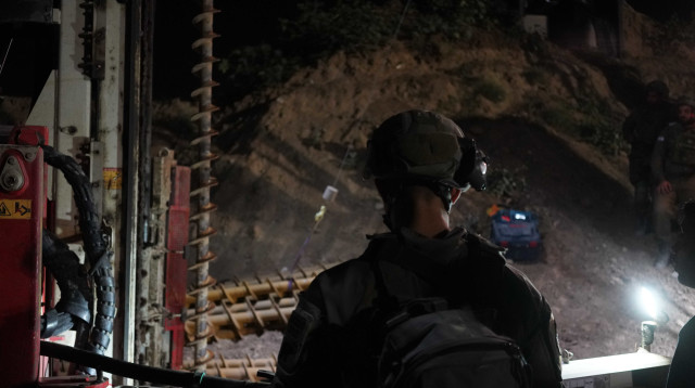 סיכול מנהרת טרור ברצועת עזה (צילום: דובר צה"ל)