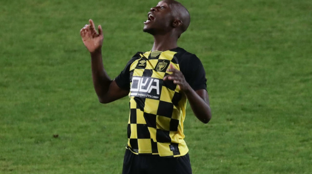 שחקן בית"ר ירושלים אנטואן קונטה (צילום: דני מרון)