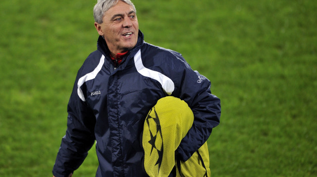 מודע לגודל הרגע. קארטו (צילום: GettyImages, FABRICE COFFRINI/AFP)