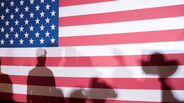 דגל ארצות הברית (צילום: REUTERS/Eli Imadali )