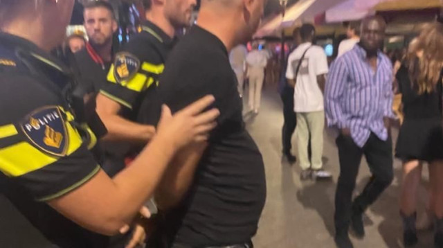 מעצרו של שי אביטל (צילום: באדיבות המשטרה)