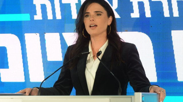 שרת הפנים איילת שקד (צילום: אבשלום ששוני)