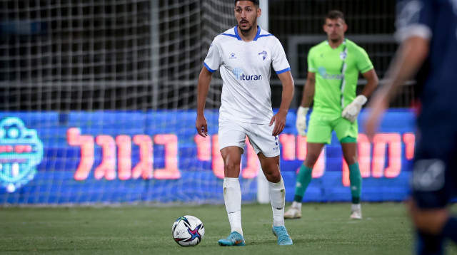 עאיד חבשי, בלם עירוני קרית שמונה (צילום: מאור אלקסלסי)