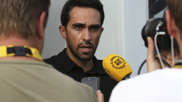 אלברטו קונטאדור, רוכב אופניים ספרדי לשעבר (צילום: GettyImages, Jean Catuffe)