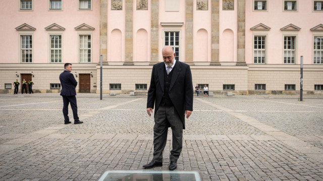 רון פרושאור בגרמניה (צילום: בעז ארד)