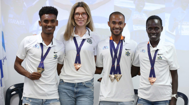 חנה מיננקו, לונה צ'מטאי, מארו טפרי, גשאו איילה (צילום: אודי ציטיאט)