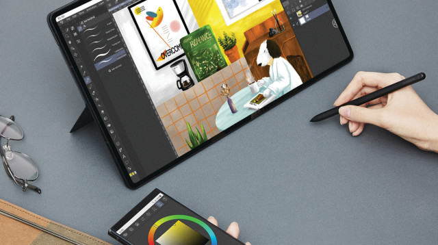 1. Samsung galaxy TAB S8 יחצ חול (צילום: יח"צ חו"ל)