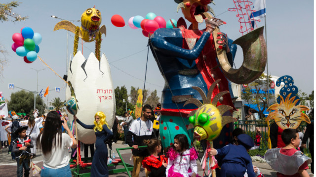 פורים (צילום: פלאש 90)