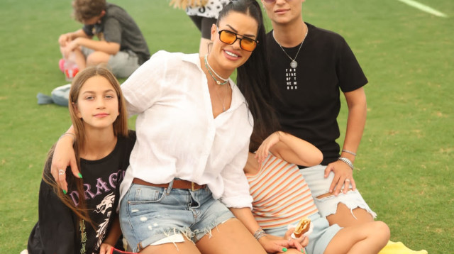 אודליה סויסה ובת זוגה (צילום: אור גפן)