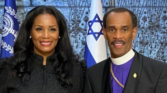 בכירי ״הכנסייה השחורה״ הגדולה בעולם  בדרך לישראל (צילום: COGIC)